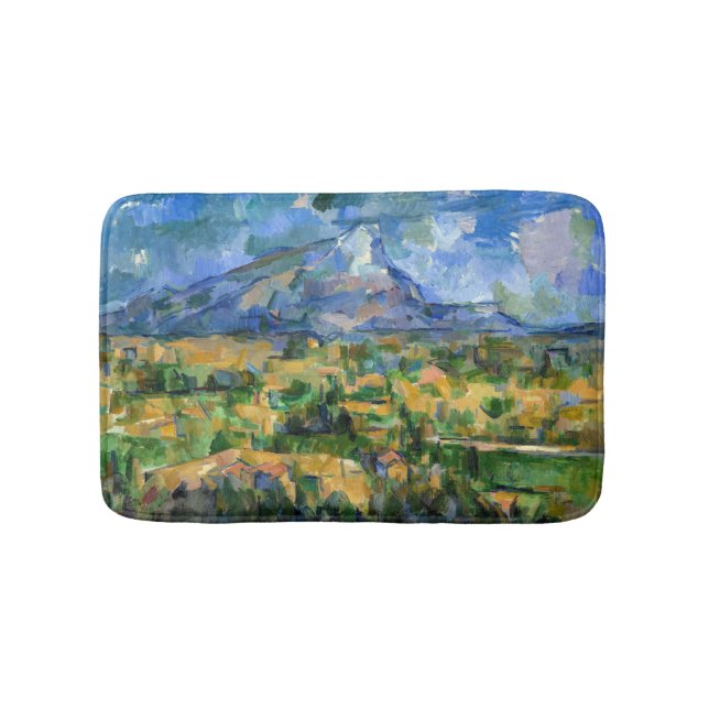 Tapete De Banheiro Paul Cezanne - Mont Sainte-Victoire (frente)