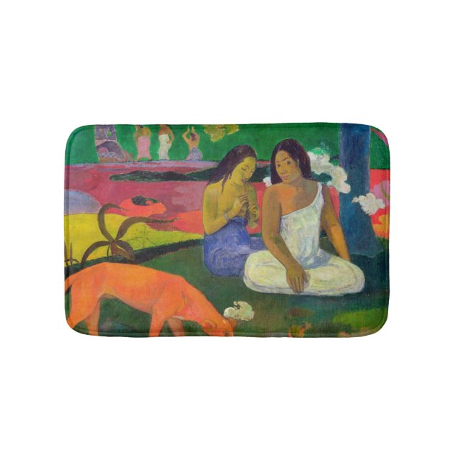Tapete De Banheiro Paul Gauguin | Arearea (o cão vermelho), 1892 (frente)