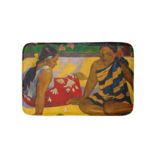 Tapete De Banheiro Paul Gauguin - Mulheres taitianas / Parau Api