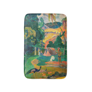Tapete De Banheiro Paul Gauguin - Paisagem com Peacocks / Matamoe