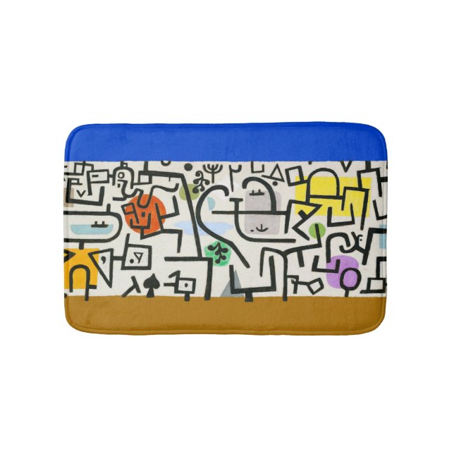 Tapete De Banheiro Paul Klee Rich Harbor Abstrato Expressionismo (frente)