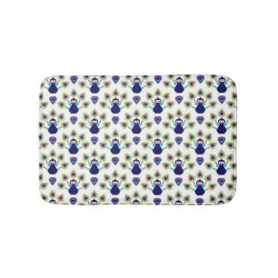 Tapete De Banheiro pavão exótico retro de india