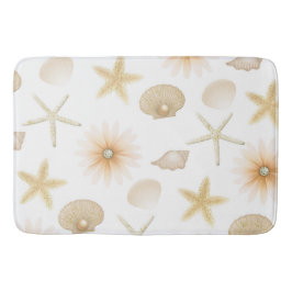 Tapete De Banheiro Peach Beach Seasheles & Flowers Modern Glam