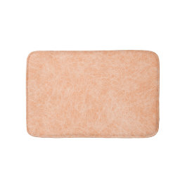Tapete De Banheiro Peach Fuzz Faux Leather