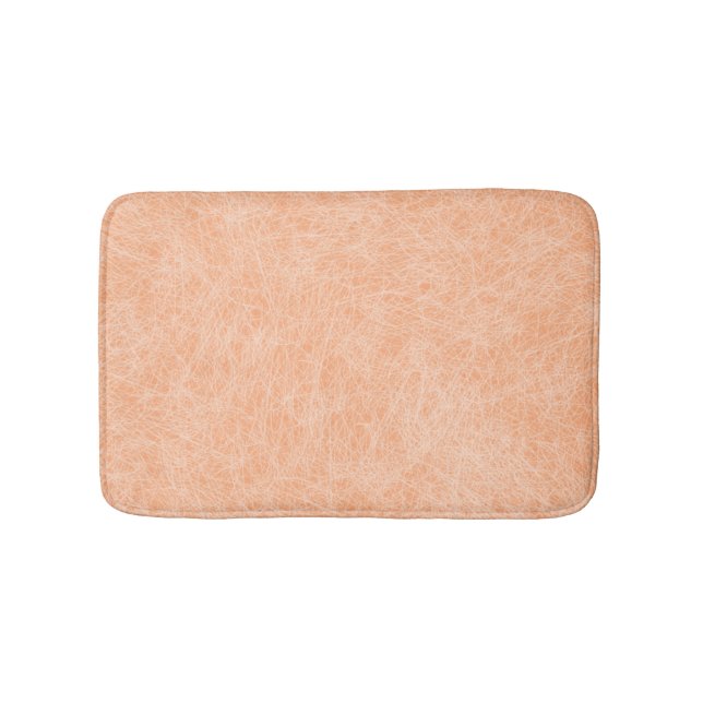 Tapete De Banheiro Peach Fuzz Faux Leather (frente)