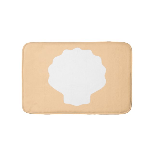 Tapete De Banheiro Peach Pearl Bath Mat (frente)