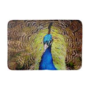Tapete De Banheiro Peacock