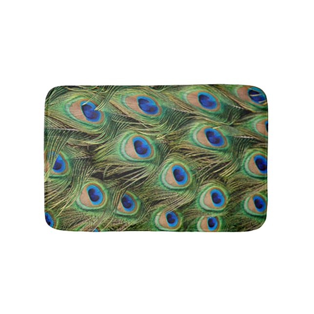 Tapete De Banheiro Peacock Bath Mat (frente)