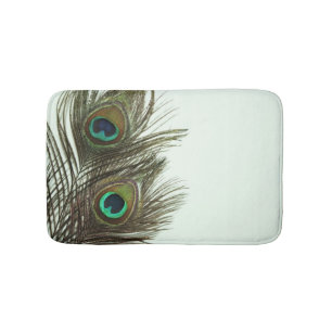 Tapete De Banheiro Peacock Feather Bath Mat