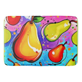 Tapete De Banheiro Pears Pop Art