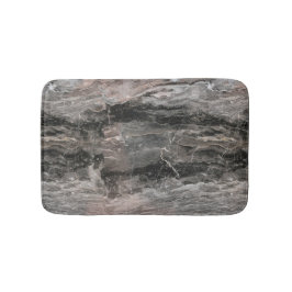 Tapete De Banheiro Pedra Marble de Cinza Moderna