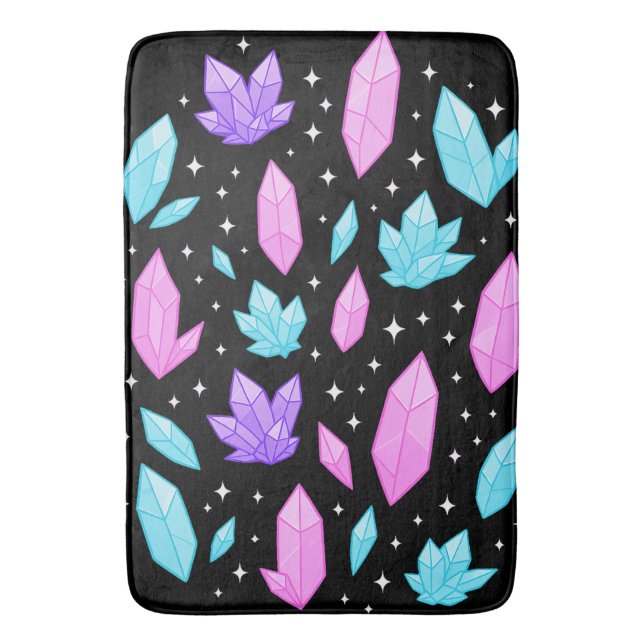 Tapete De Banheiro Pedras coloridas no espaço cósmico (Frente Vertical)