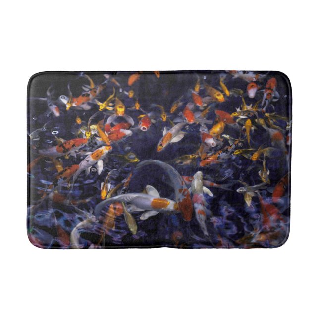 TAPETE DE BANHEIRO PEIXE KOI SOBRE O FLUXO (Frente)