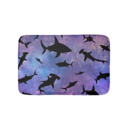 Tapete De Banheiro Peixe-tubarão simples mandíbulas-baleias padrão ga