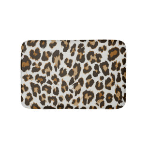 Tapete De Banheiro Pele-Leopardo: Textura sem Semente Vintage