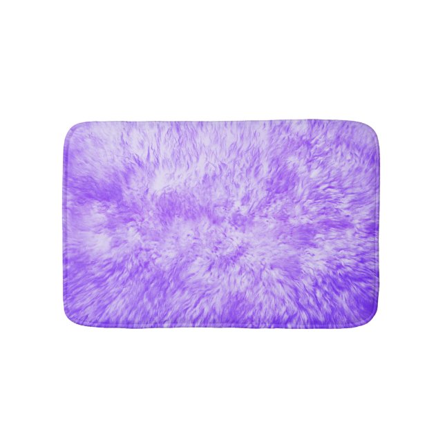 Tapete De Banheiro Pele Roxa Frenzy Bath Mat (frente)