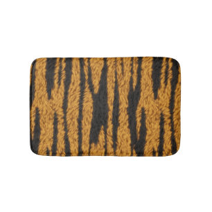 Tapete De Banheiro Pelo de Tigre