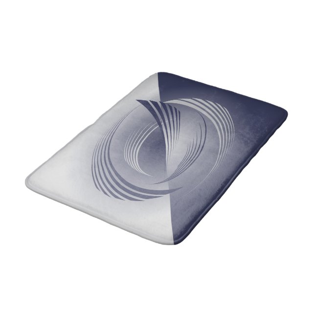 Tapete De Banheiro Penas de creme (Angulado)