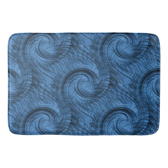 Tapete De Banheiro Pense em Azul... (Frente)