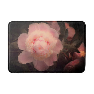 Tapete De Banheiro Pêonias Rosa Flores de Pêonias Natureza