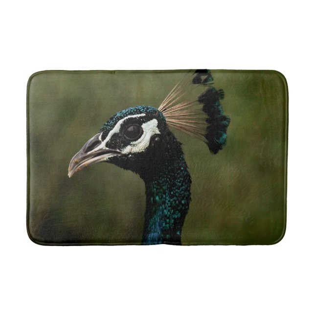 Tapete De Banheiro Perfil de Peacock (Frente)