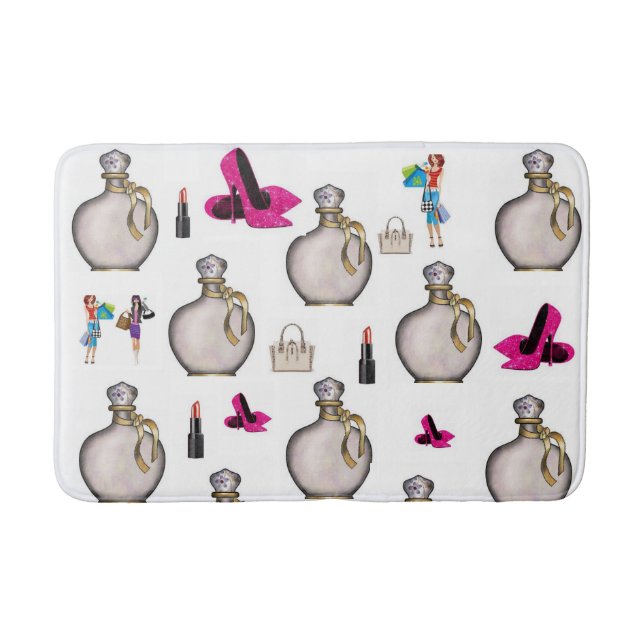 Tapete De Banheiro Perfume Bathroom Mat (Frente)