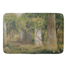 Tapete De Banheiro Pérgola Com Uvas De Vinho (Paisagem De Vinha)