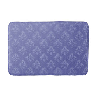 Tapete De Banheiro Periwinkle Blue Damask