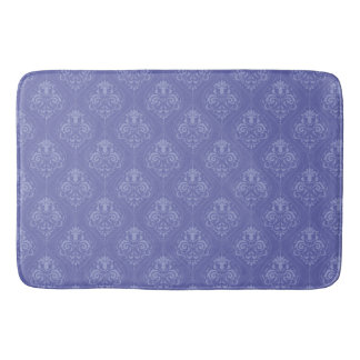 Tapete De Banheiro Periwinkle Blue Damask
