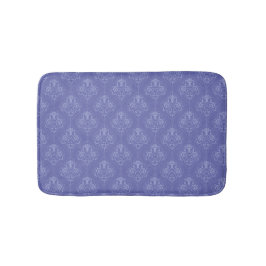 Tapete De Banheiro Periwinkle Blue Damask