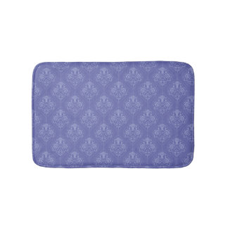 Tapete De Banheiro Periwinkle Blue Damask