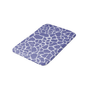 Tapete De Banheiro Periwinkle Giraffe Impressão