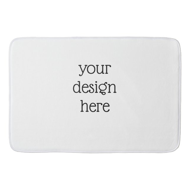 Tapete De Banheiro Personalizado (Frente)