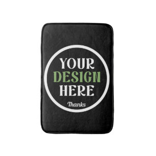 Tapete De Banheiro personalizado, único, elegante e minimalista