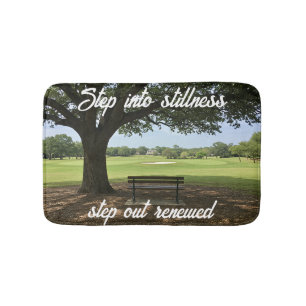 Tapete De Banheiro Personalizar Passo Golf Para Design De Inclinação