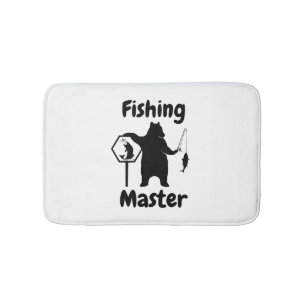 Tapete De Banheiro Pesca, Pesca Engraçada, Pesca do Urso, Pesca do Am