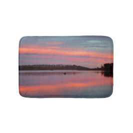 Tapete De Banheiro Pescador Sunset Kolob Lake Plush Bath Mat