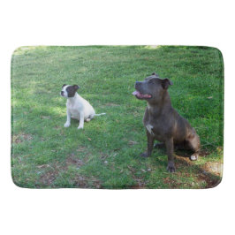 Tapete De Banheiro Pessoal À Espera De Tratamentos Típicos,