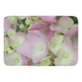 Tapete De Banheiro Pétalas de Hydrangea, Cor-de-Rosa, Branca Antiquad