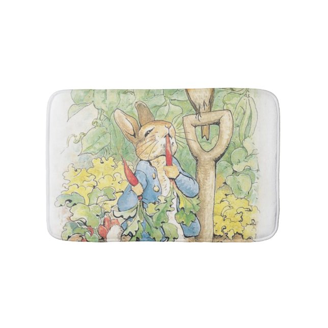 Tapete De Banheiro Peter Rabbit In Garden - Beatrix Potter (frente)