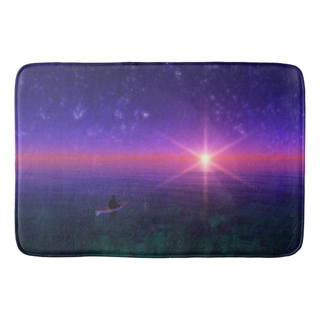 Tapete De Banheiro Phantastes: Na Bathmat do Mar (Frente)