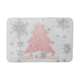 Tapete De Banheiro Pia Festiva Árvore de Natal Festiva Bath Mat