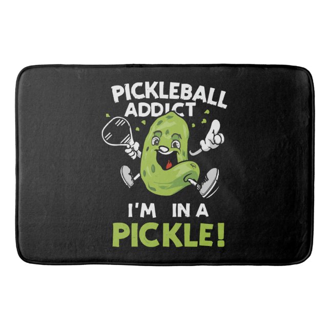 Tapete De Banheiro Pickleball-Engraçado (Frente)