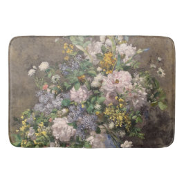 Tapete De Banheiro Pierre-Auguste Renoir Primavera Buquê