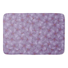 Tapete De Banheiro Pineywoods Geranium Padrão Sem Costura