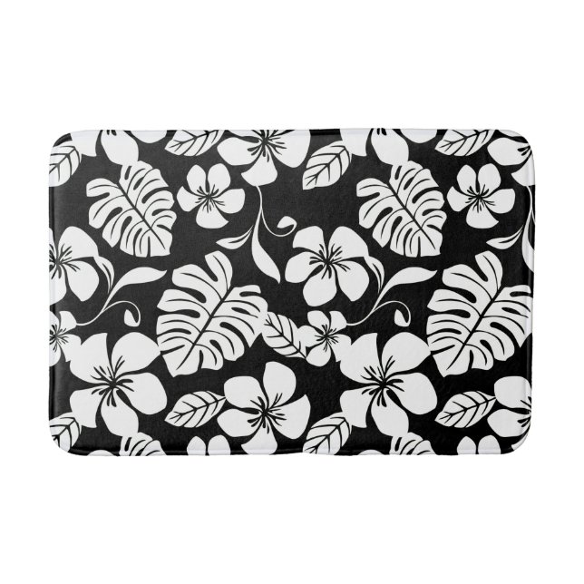 TAPETE DE BANHEIRO PINK BIKINI (PRETO/BRANCO) (Frente)