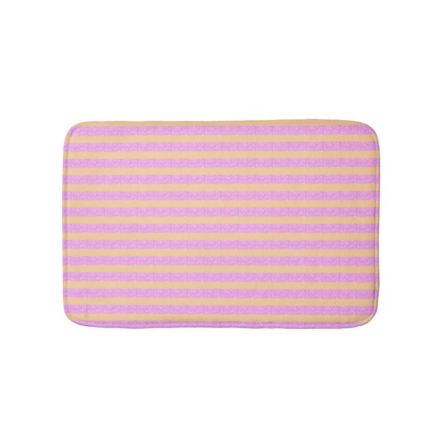 Tapete De Banheiro Pink Geometric  (frente)