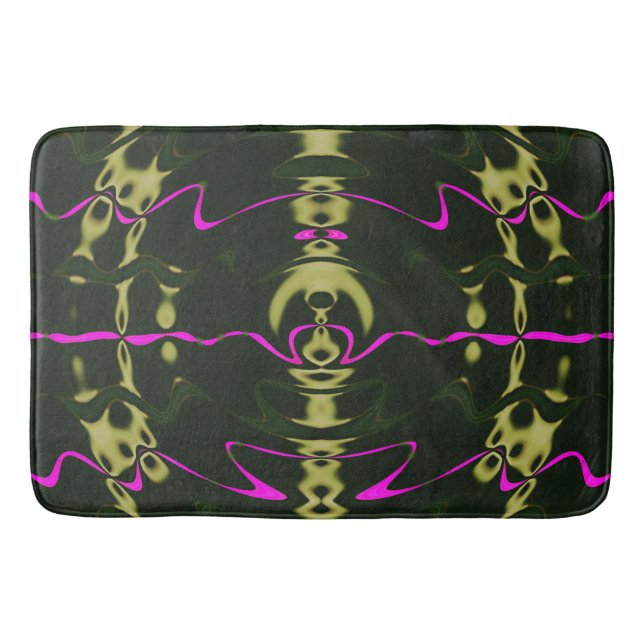 Tapete De Banheiro Pink Lights Canvas (Frente)