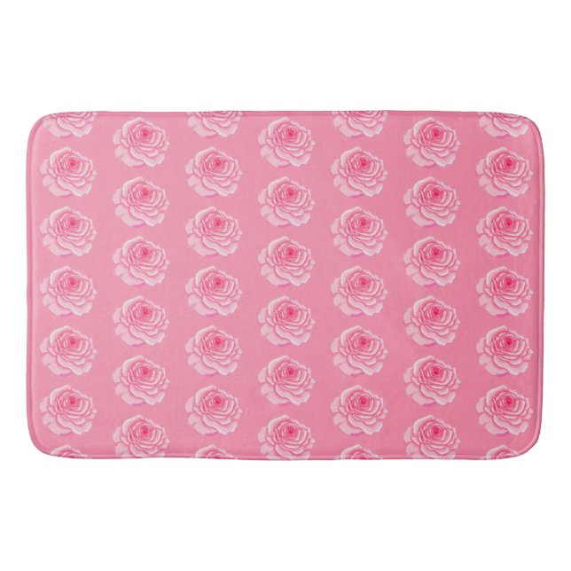 Tapete De Banheiro Pink roses (Frente)