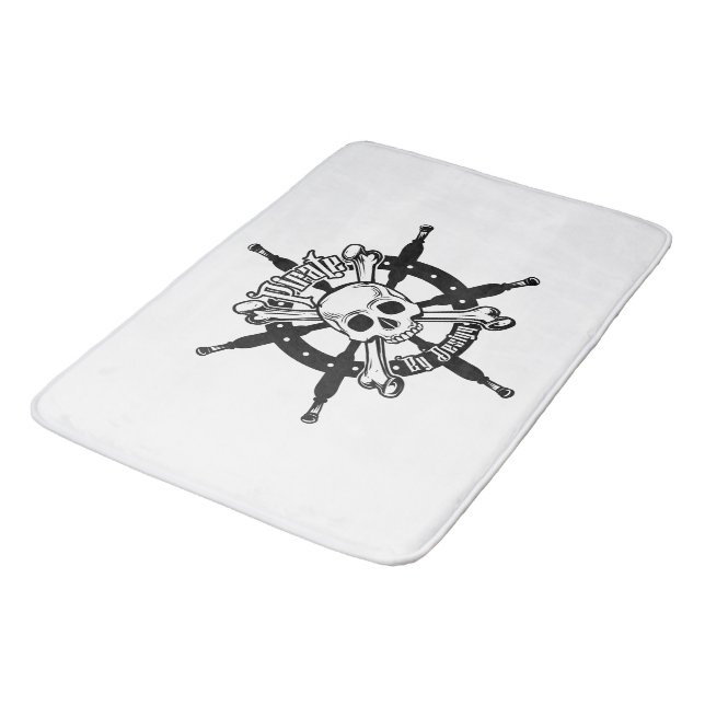 Tapete De Banheiro Pirate Bath Mat (Angulado)